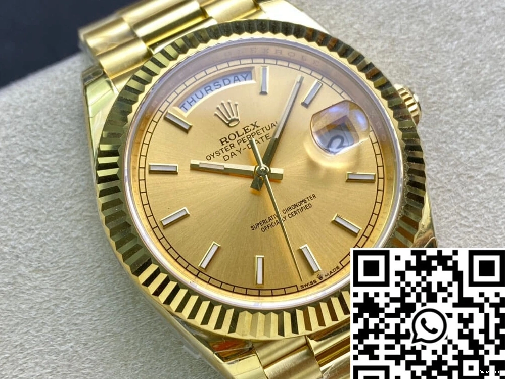 Rolex Day 40MM Gold Factory Date Dial M228238-0003 EW 1027
